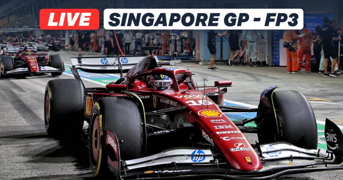 Gearing Up for Glory: Witness the Thrills of Free Practice 3 at the 2025 F1 Singapore Grand Prix Live!