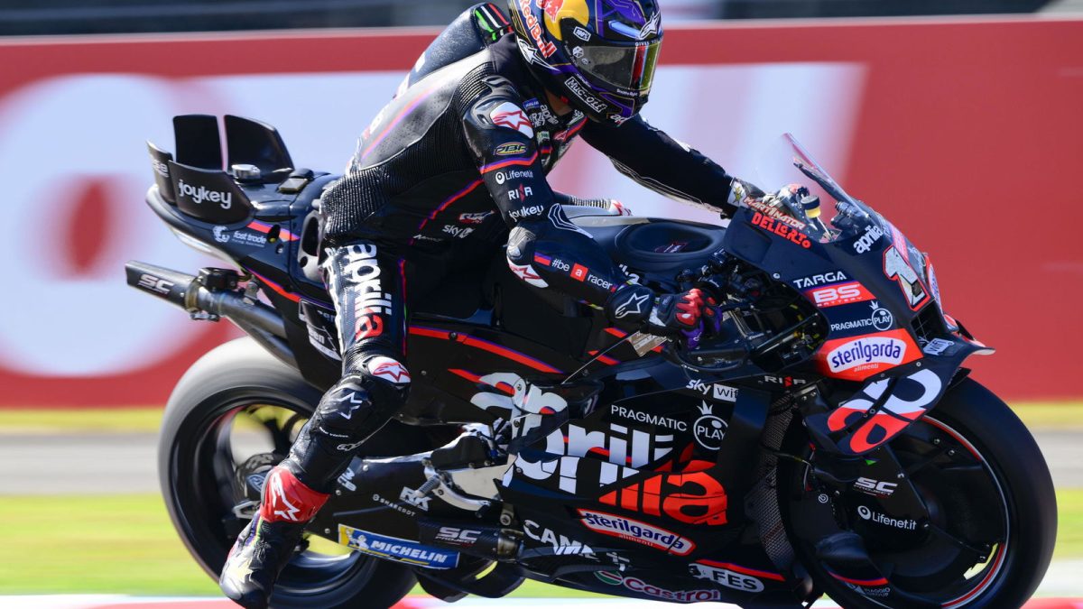 Jorge Martin Unavailable for Phillip Island Race with Aprilia in MotoGP