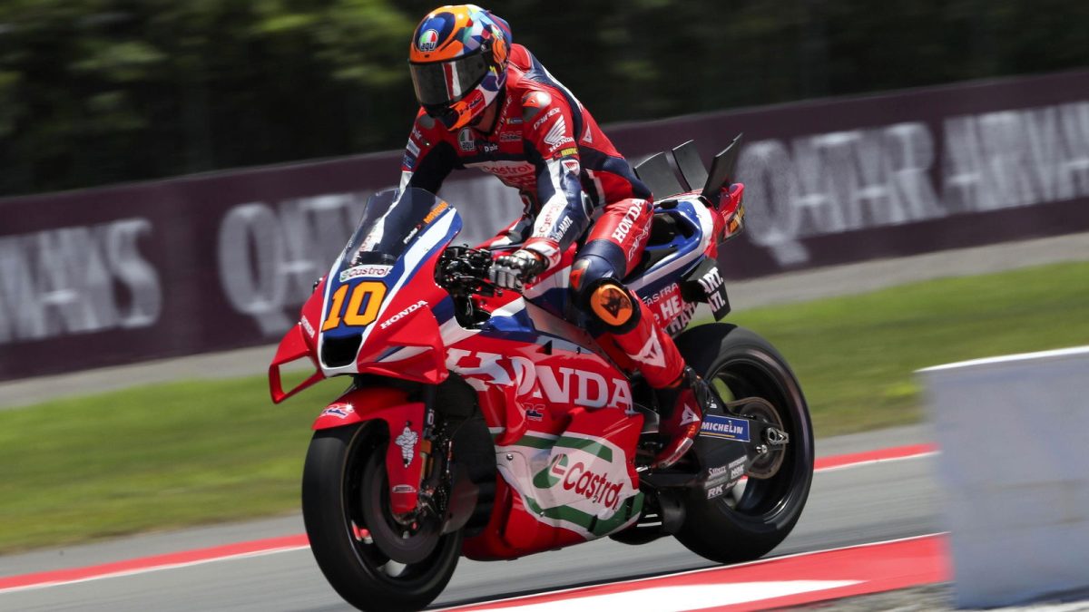 Luca Marini Dominates Indonesian MotoGP FP1 with Top Honda Speed
