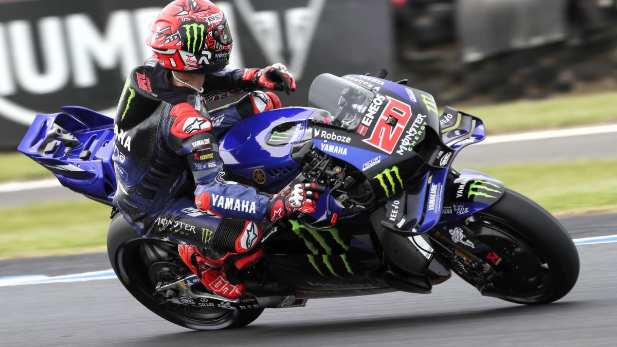 Fabio Quartararo Shines as Yamaha Surpasses Expectations in Australian MotoGP Practice