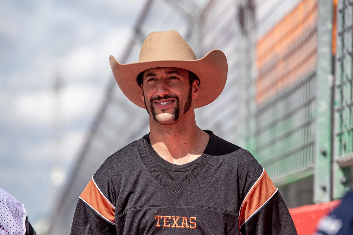 Formula One Star Daniel Ricciardo Delights Fans with Canine Capers at US Grand Prix