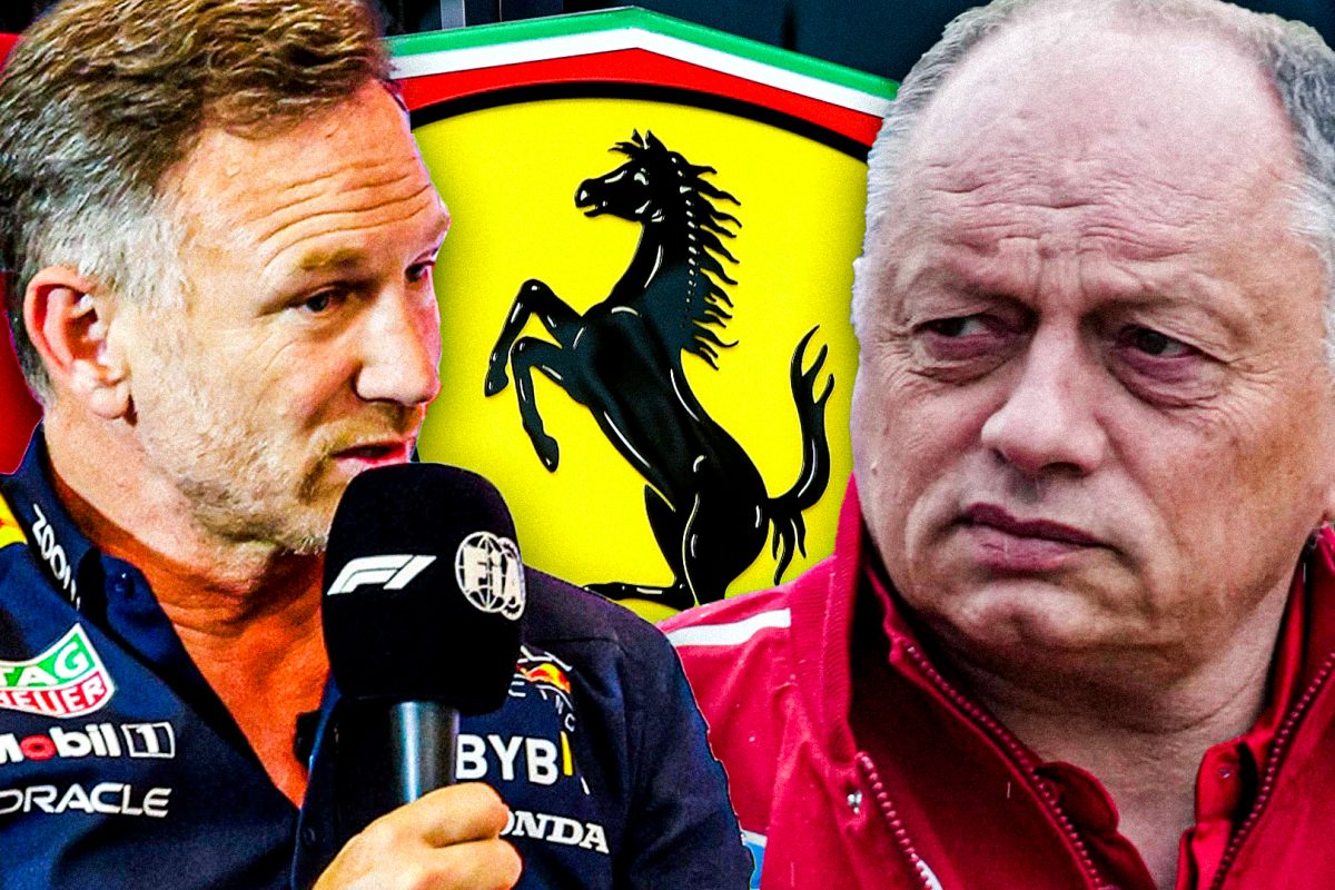 Revving Reports: Christian Horner Sparks Speculation with Ferrari 'Talks' Amidst Team Boss Turmoil at Alfa Romeo Racing