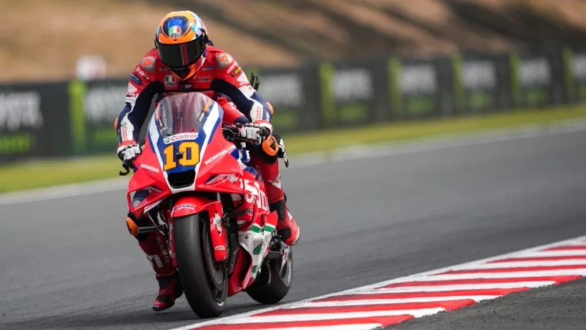 Racing Royalty: Luca Marini Dominates Indonesia MotoGP Practice Session