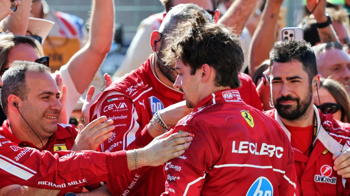 Rising to the Challenge: Charles Leclerc Shines on the Podium at F1 US Grand Prix with Ferrari’s Resurgence