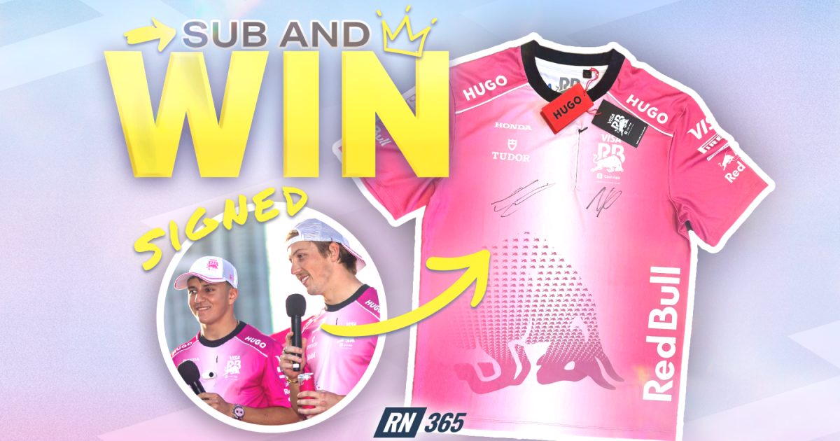 Rev Up Your Wardrobe: Enter to Win a Signed F1 Shirt!