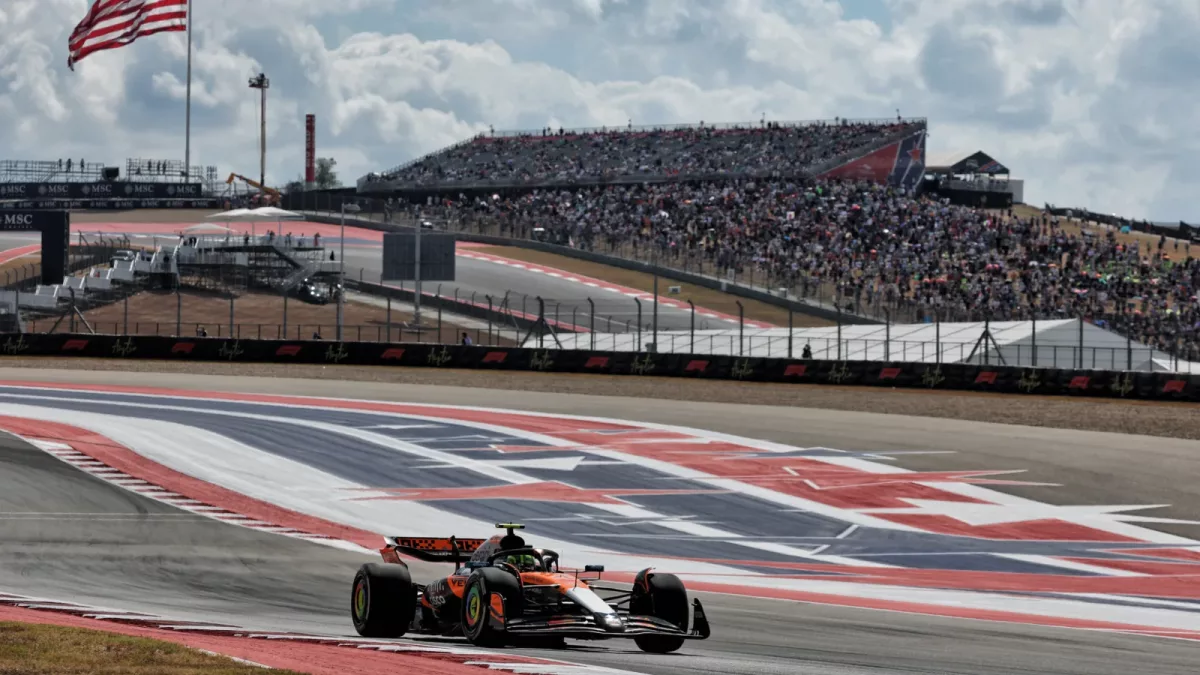 Norris Dominates FP1 at F1 US Grand Prix, Setting the Pace to Watch