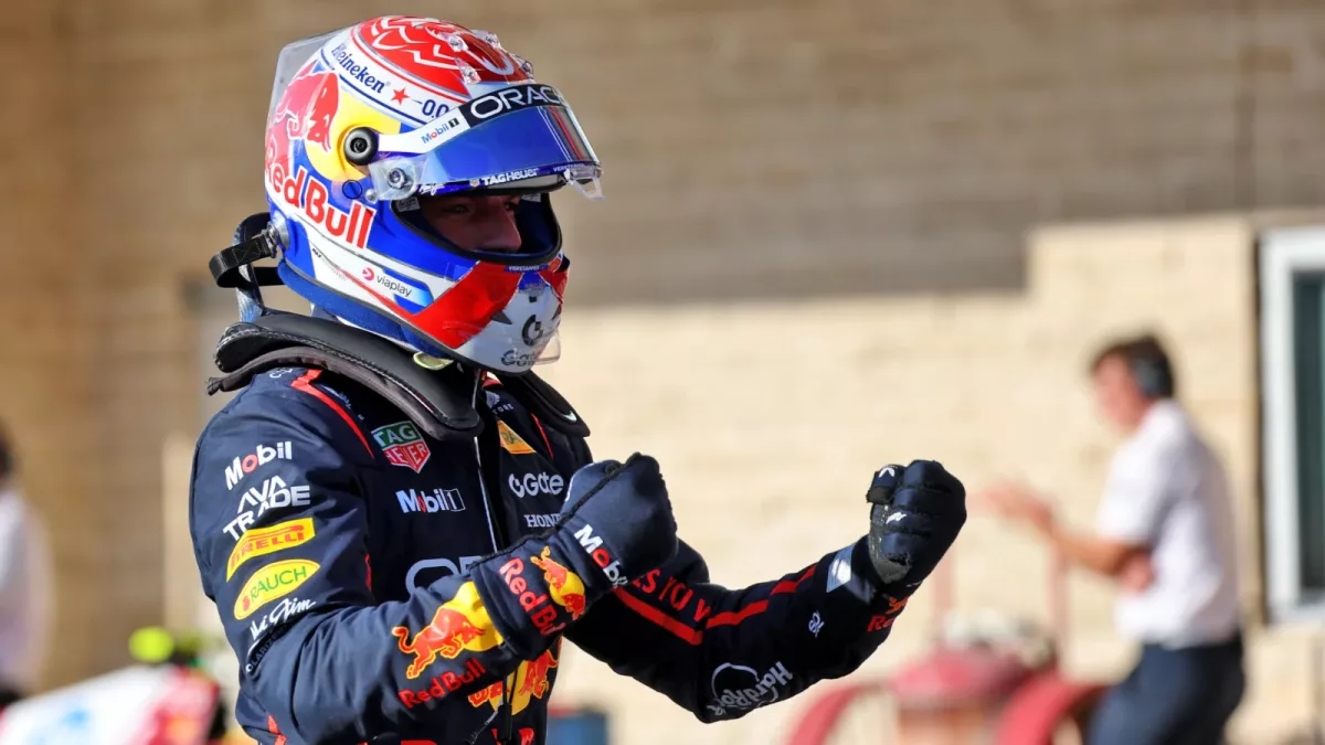 Max Verstappen puts McLaren on notice by cruising to F1 US GP pole position