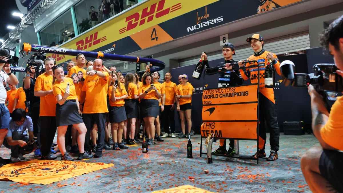 McLaren's Triumph: Unleashing Unprecedented Power After Seizing the Constructors' Title