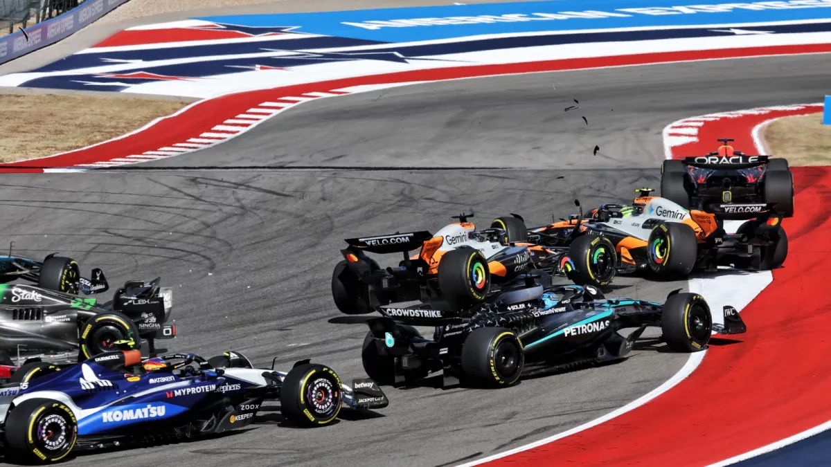 McLaren's Frustration Peaks as 'Amateur Hour Driving' Wipes Out F1 Drivers in US GP Sprint