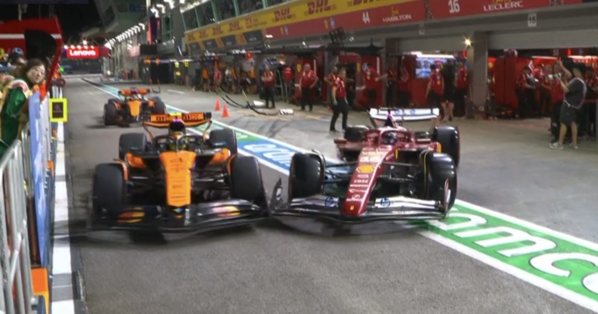Chaos and crashes unfold in Singapore GP practice shocker