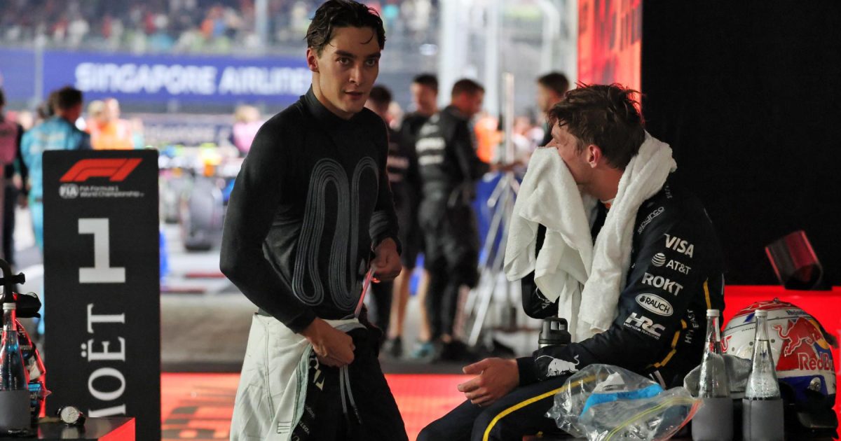 George Russell's Bold Statement: The Intriguing Dynamics Surrounding Max Verstappen and Mercedes