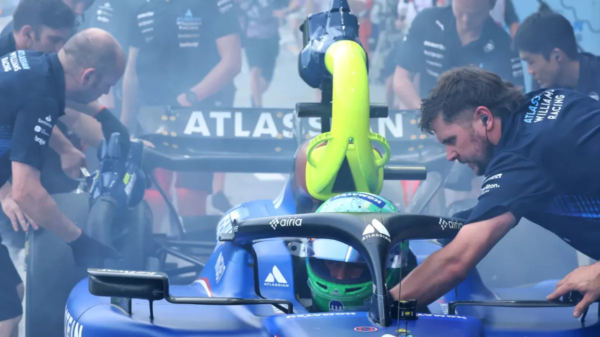 Alex Albon's Daring Decision: The Fiery FP1 Drama that Could Have Kept Him at Home