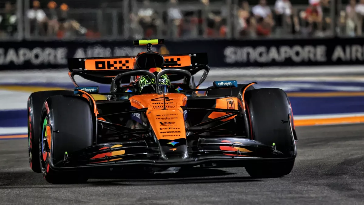 Norris Strikes Back: The Unstoppable Force of Lando Norris Takes on Red Bull in F1 Singapore GP Qualifying Drama