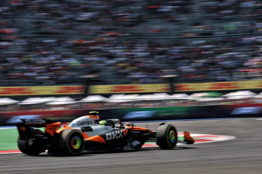 Magnificent Norris Surges Ahead in Thrilling Mexican GP Practice Session