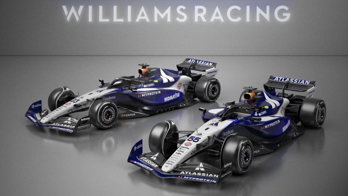 All six of the special liveries for F1’s United States GP
