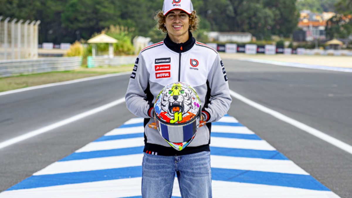 Rare Opportunity: Own Axel Bassani's Signature Helmet in Exclusive Auction Following Spanish WorldSBK Event