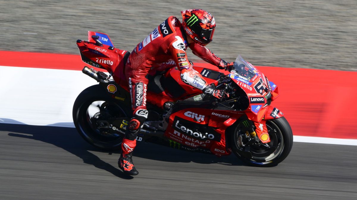 Pecco Bagnaia Surges with Home Comfort at Indonesia MotoGP Practice, Channeling Misano Magic
