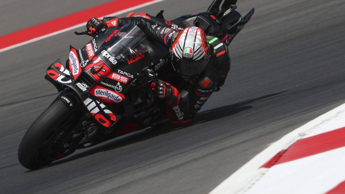 What is better about the 2025 Aprilia MotoGP bike?