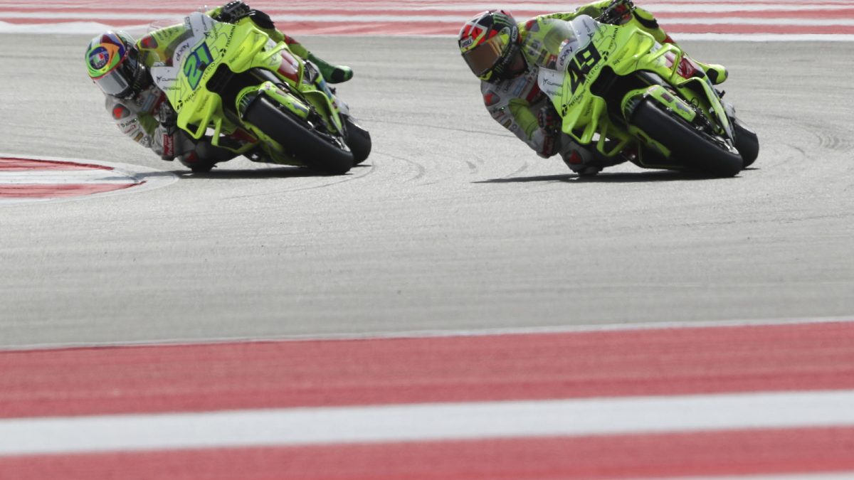 Fabio Di Giannantonio fumes at MotoGP team-mate Franco Morbidelli's "stupid overtakes"