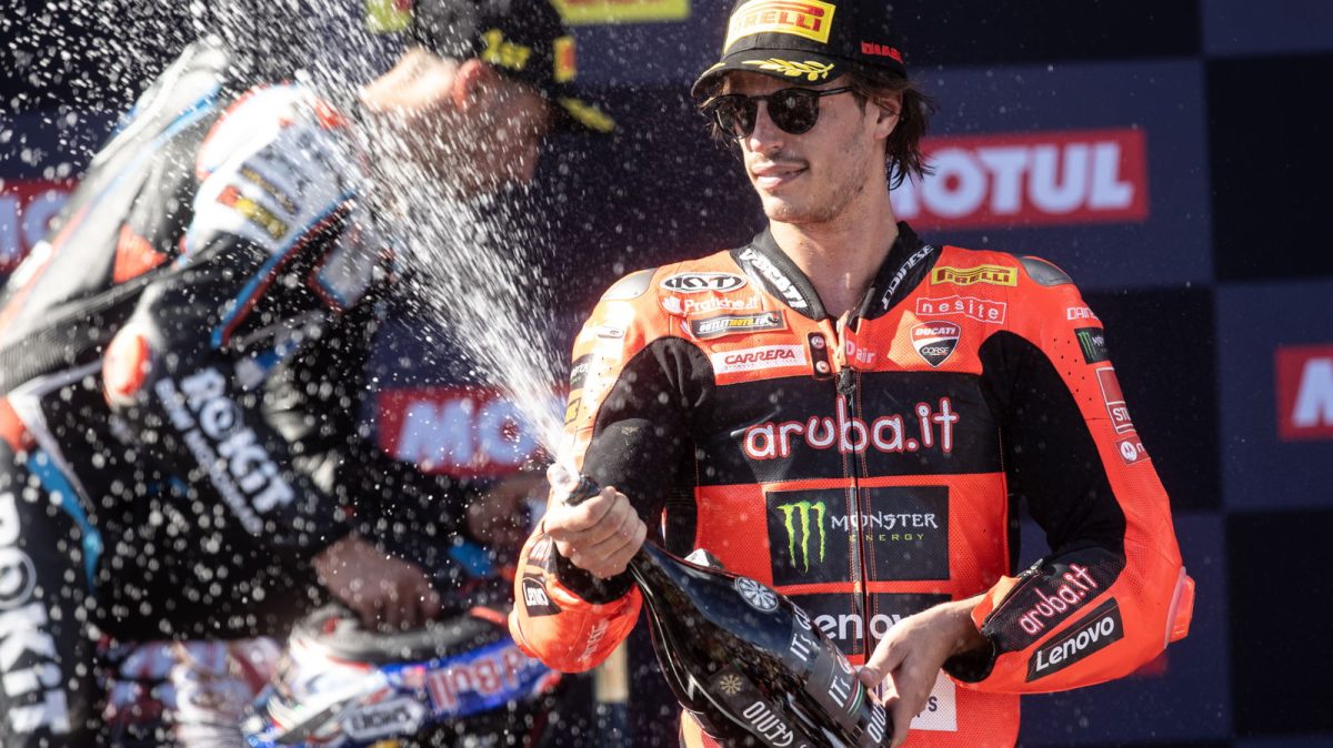 Nicolo Bulega's Pursuit of Excellence: Reviewing Estoril WorldSBK Race 1 Performance