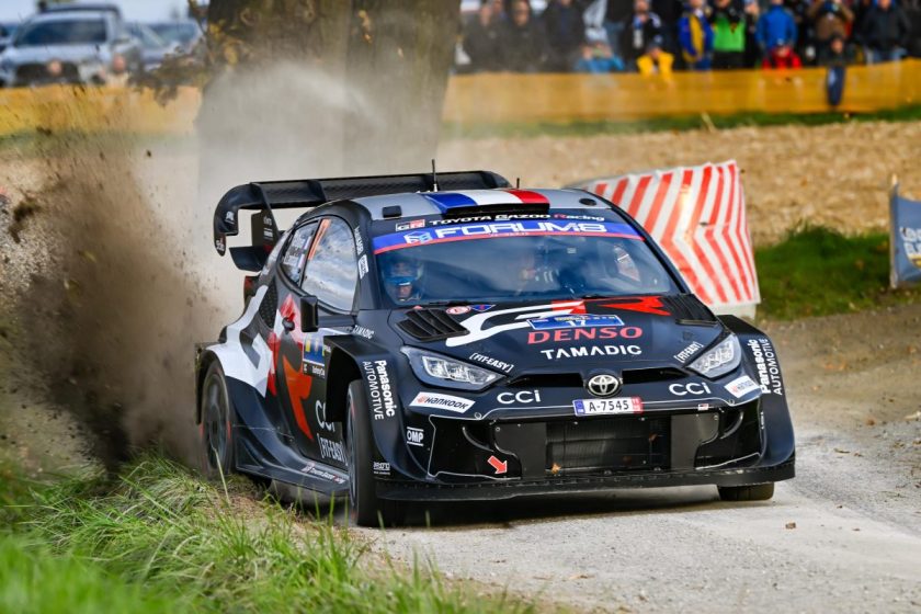 Sebastien Ogier Dominates Central European Rally with Razor-Thin Lead