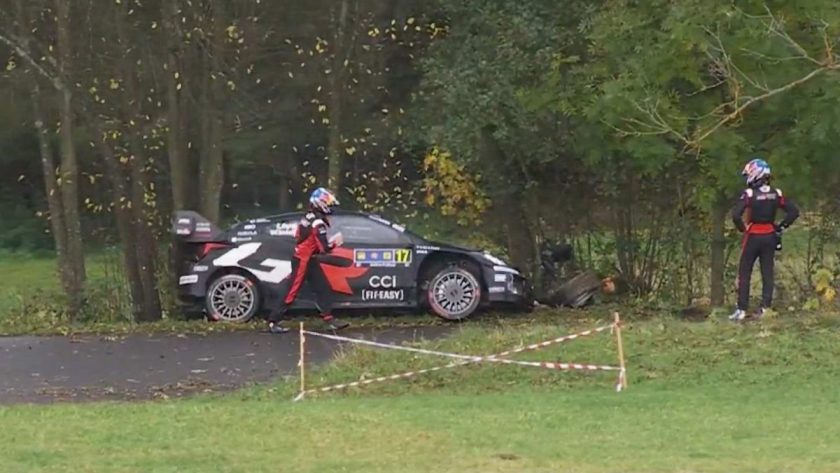 Ogier's Unfortunate Exit: Central European Rally Drama Unfolds