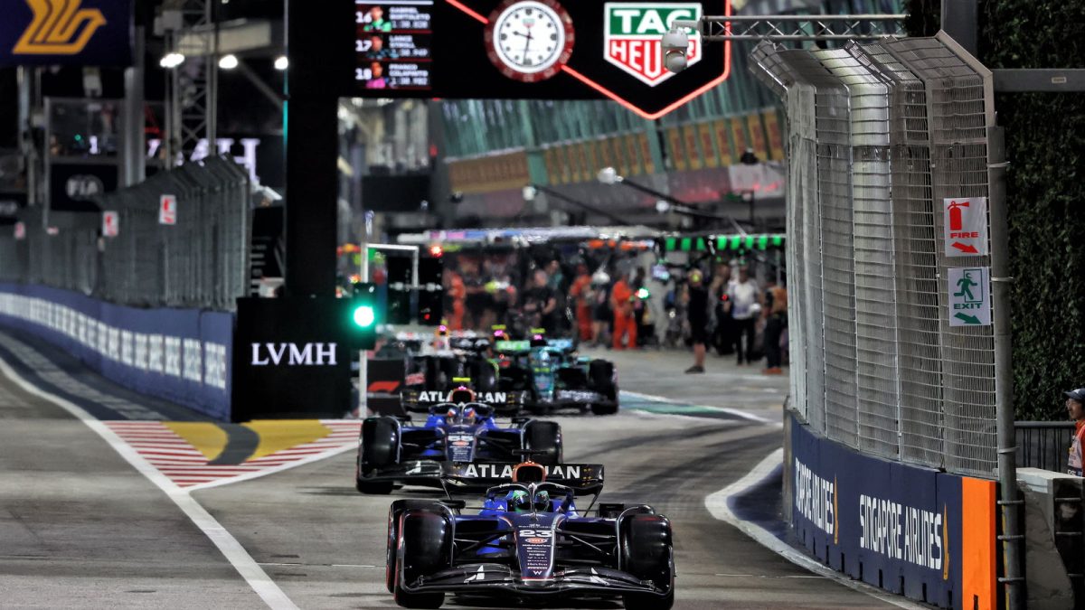 The Disqualification of Williams F1 Drivers Albon and Sainz: A Dramatic Turn in the Singapore Grand Prix Qualifying