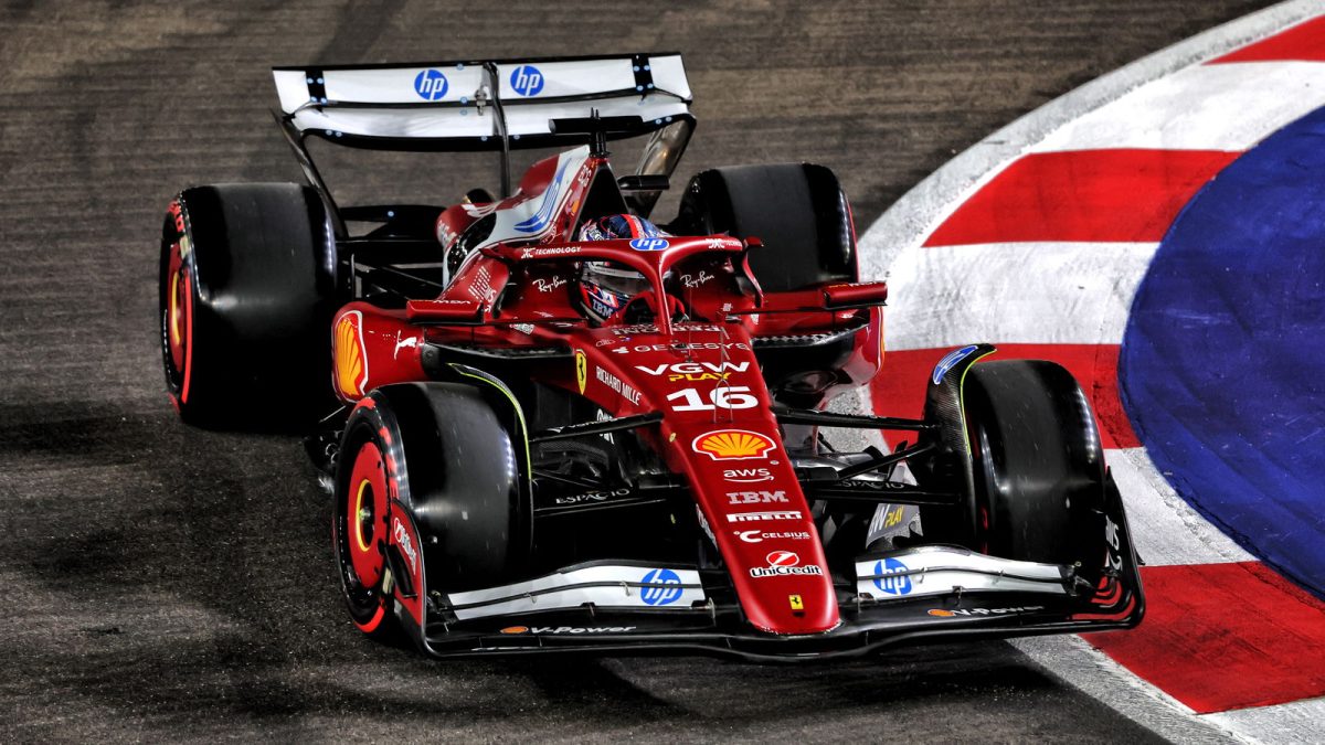 The Enigmatic Enigma: Charles Leclerc Battles a Capricious Ferrari at the Singapore Grand Prix