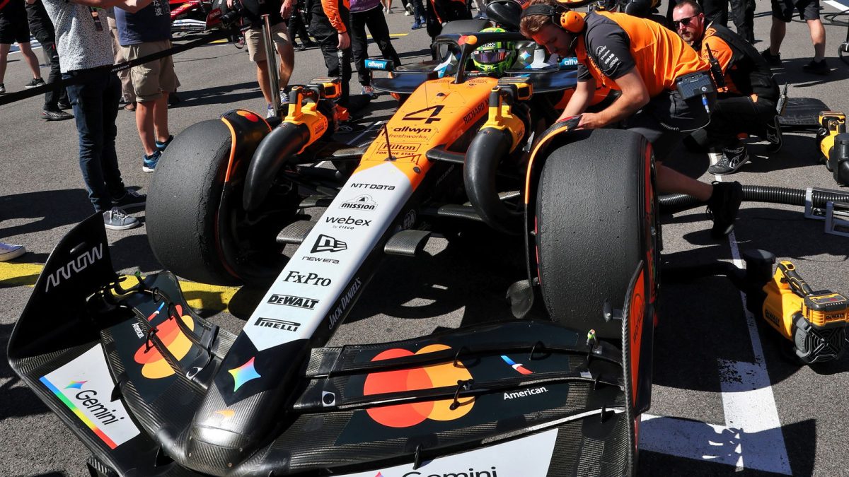 Controversy in Motion: Red Bull's Infraction on Lando Norris' Grid Marker Earns a Penalty