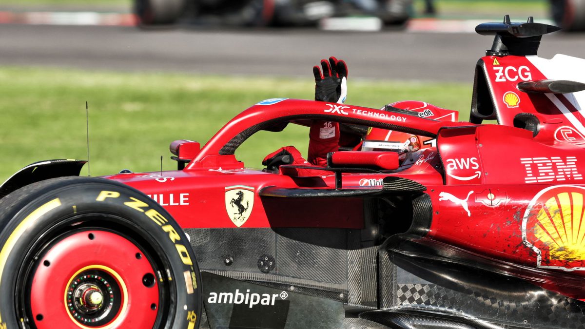 Charles Leclerc's Expert Evasion: A Masterful Maneuver at the Mexico City GP
