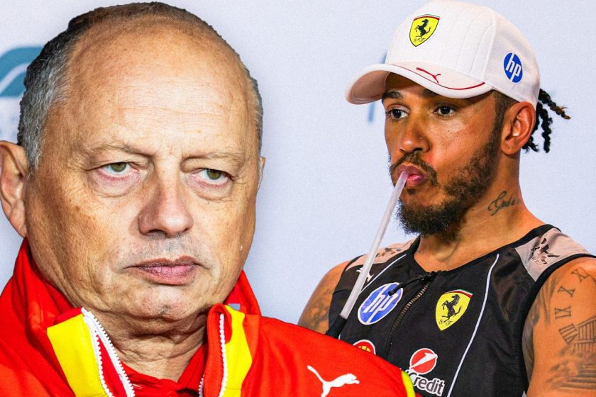 Sweeping Through the Curves: Fred Vasseur Steers Lewis Hamilton in the Fast Lane