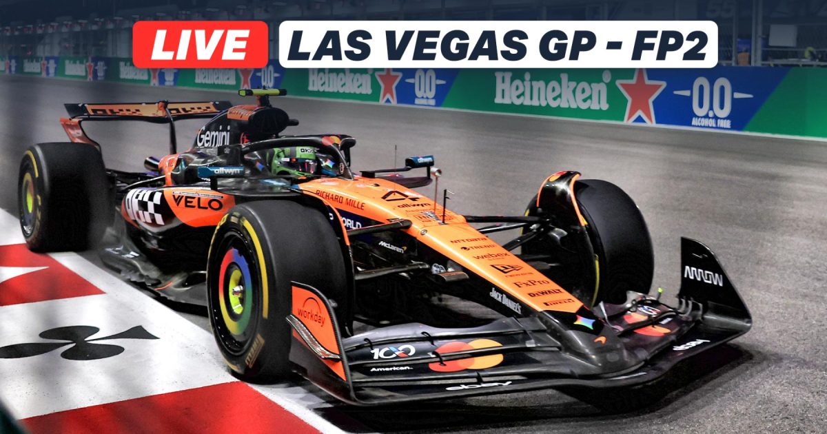 LIVE: 2025 F1 Las Vegas Grand Prix - Free Practice 2