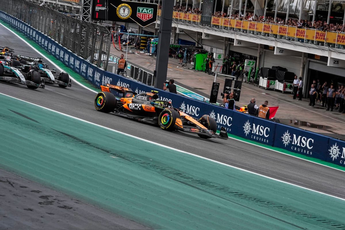 Brazilian Grand Prix Sprint Fireworks: Norris Holds Strong Against Surprise Challenger