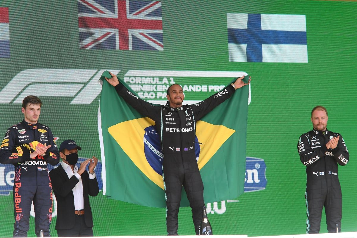 Why does Lewis Hamilton have Brazilian citizenship?