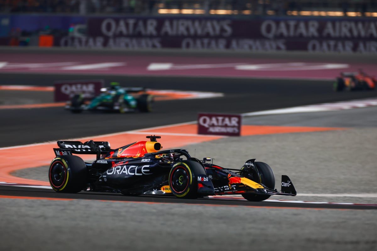 Why is the Qatar GP a mandatory two-stop race?