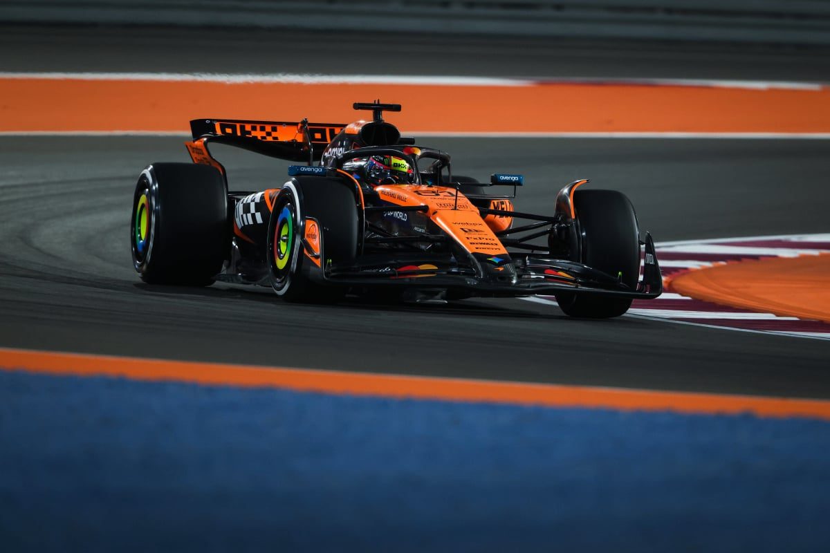 F1 2025 Qatar Grand Prix Sprint Race starting grid with penalties applied