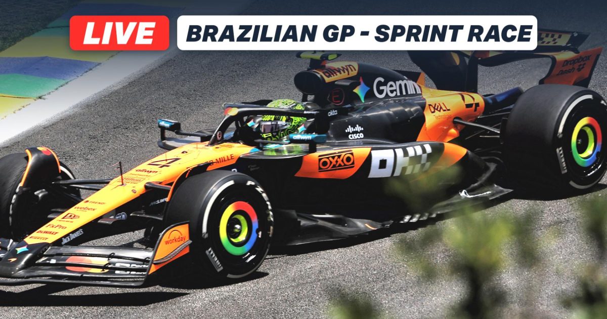 LIVE: 2025 F1 Brazilian Grand Prix - São Paulo Sprint Race