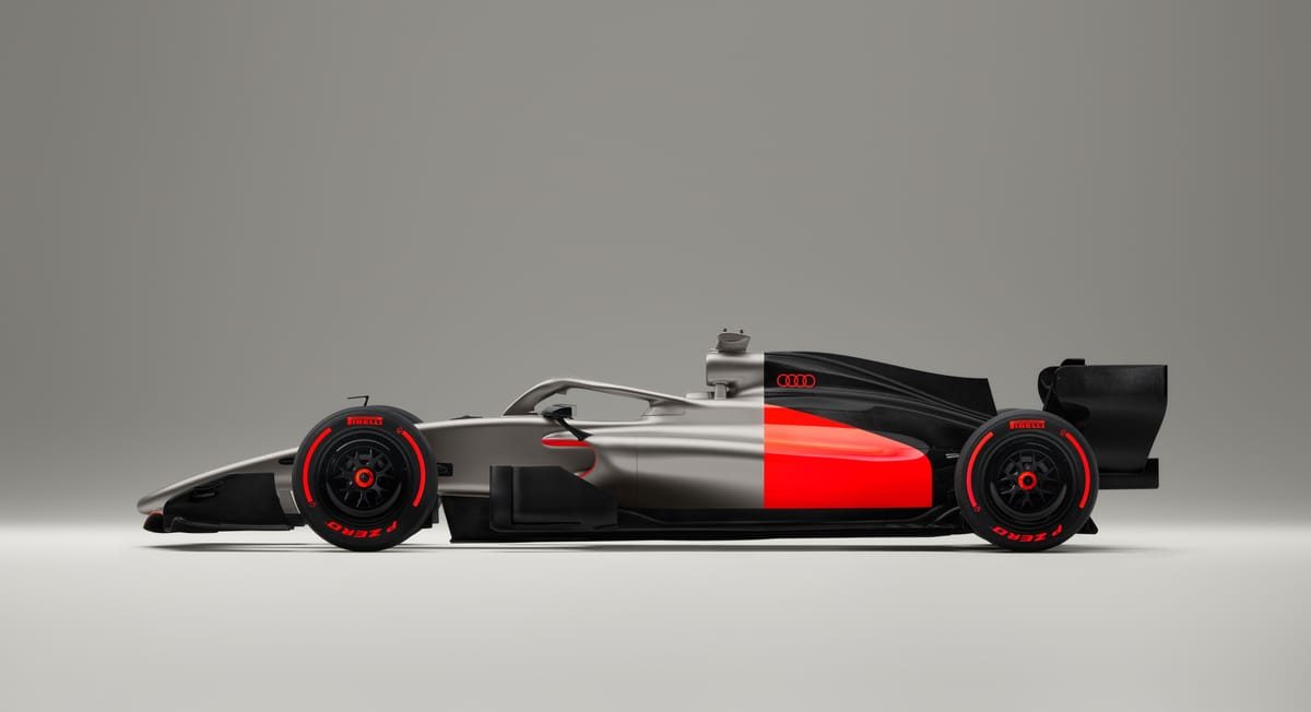 Revolutionizing the Race: Audi Unveils Striking Concept Livery for F1 Debut in 2026