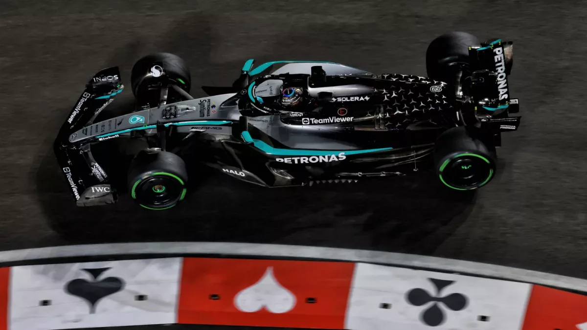 Unveiling the Setback: George Russell's Roadblock to Las Vegas F1 Pole Position
