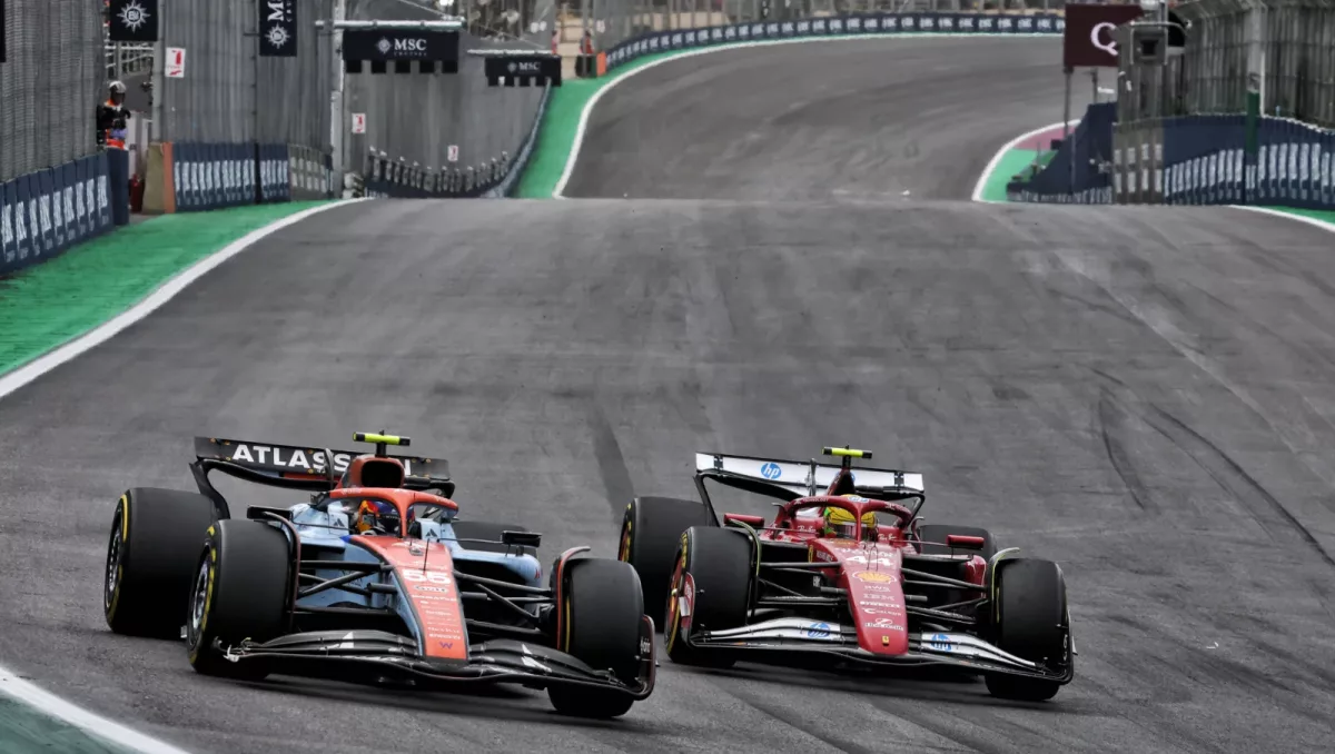 Carlos Sainz's Championship Hopes Dashed: Lewis Hamilton Collision Costs Him Points in F1 Brazil GP