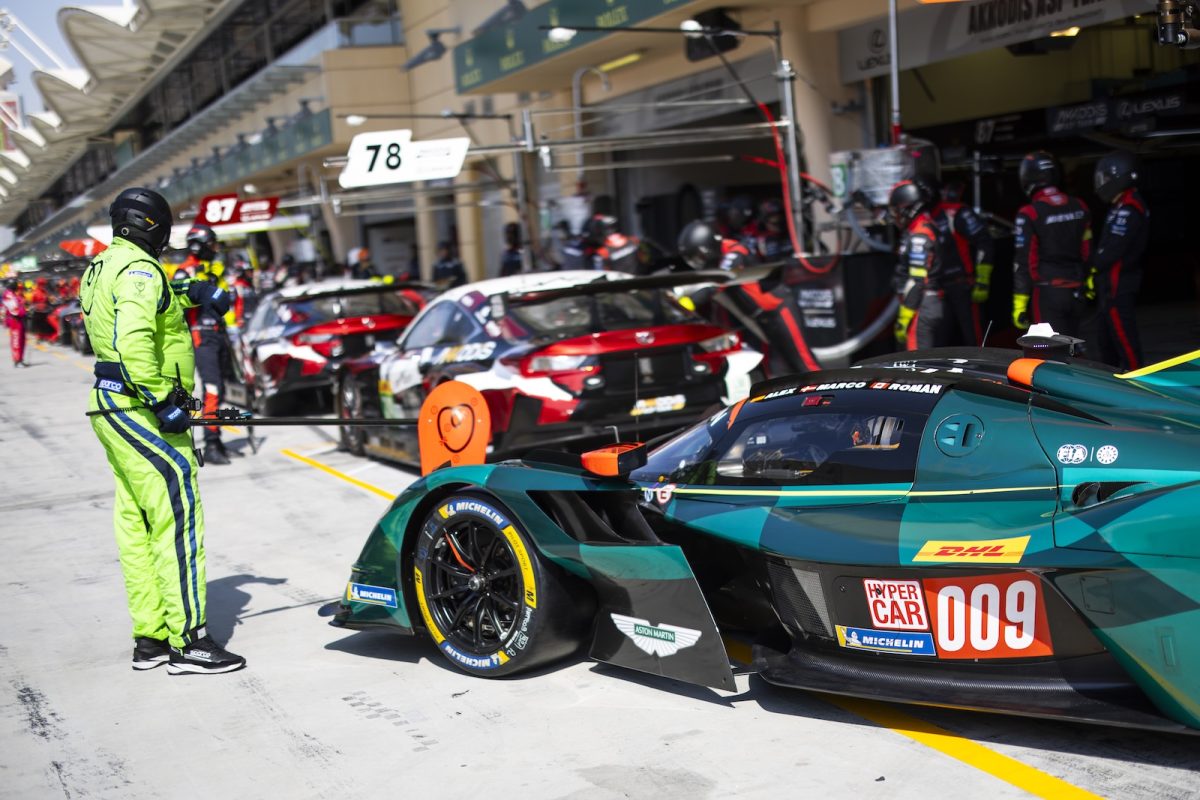 Racing Titans Aston Martin and BMW Dominate Free Practice Sessions in Bahrain