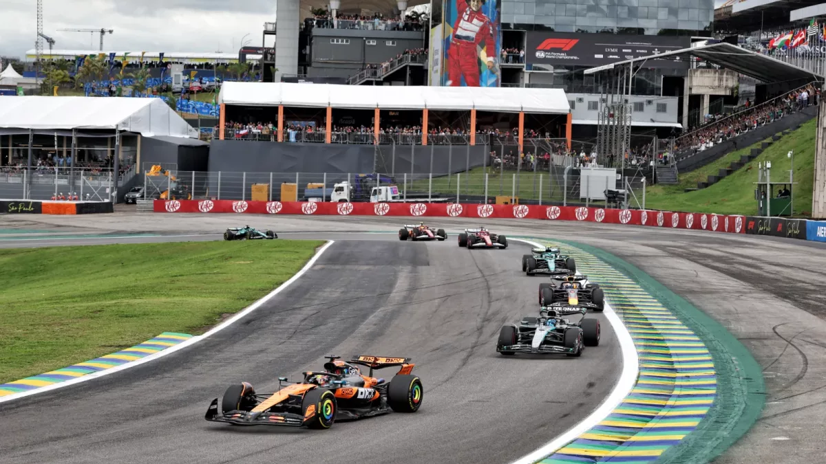 Dramatic Turn of Events: Oscar Piastri's Crash Halts F1 Brazil GP Sprint