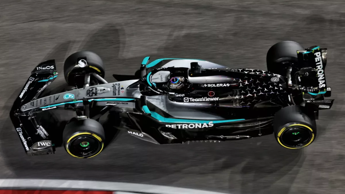 George Russell Identifies Key Challenger for Mercedes at F1 Las Vegas Grand Prix