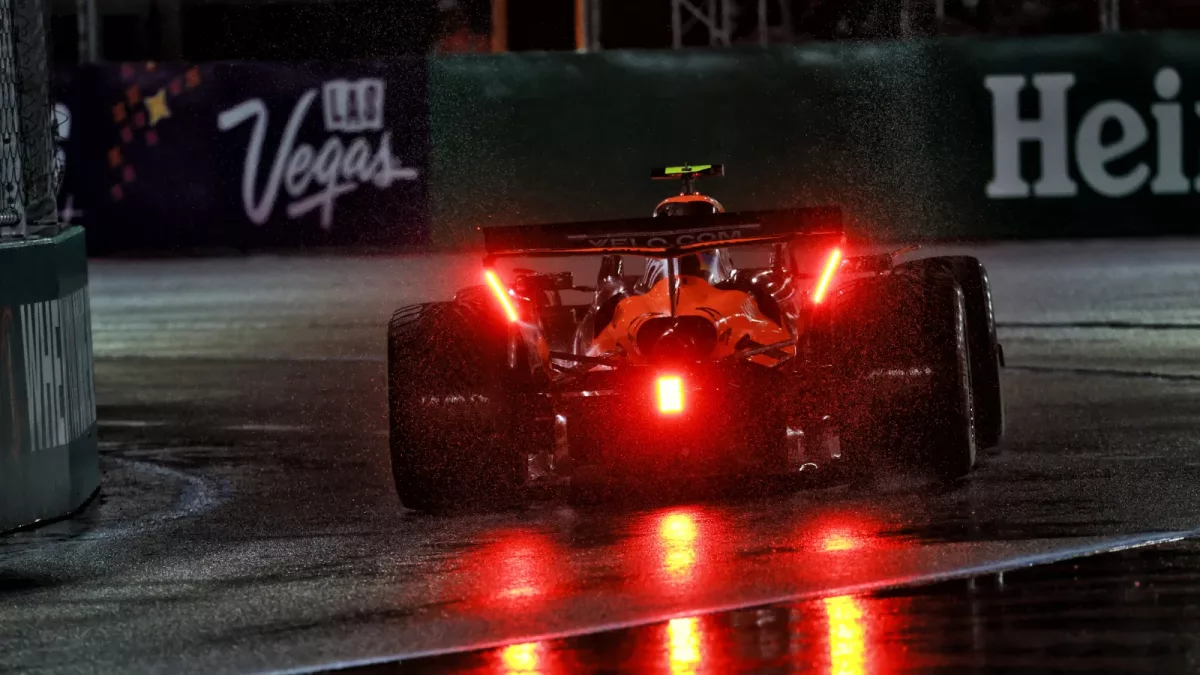 Lando Norris Narrowly Avoids Disaster at F1 Las Vegas GP Qualifying Session
