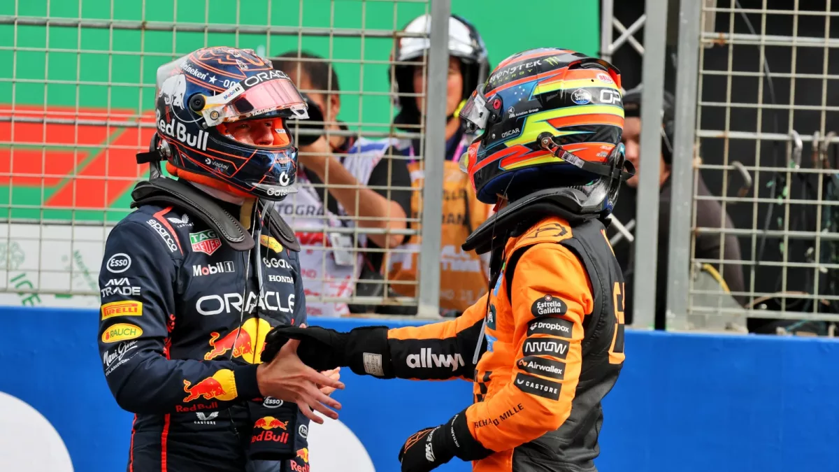 The Unfolding Drama: Max Verstappen's Astonishment at Oscar Piastri's Curious Visit to F1 Title Race
