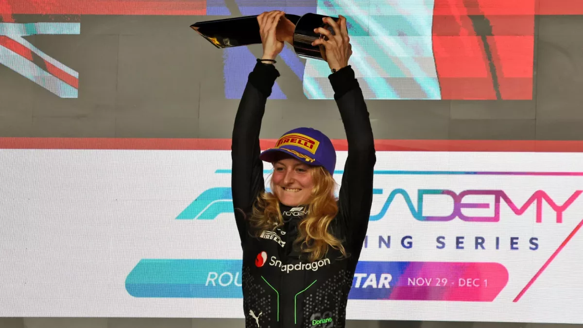 Doriane Pin Conquers F1 Academy Title with Style as Chloe Chambers Triumphs in Las Vegas Race