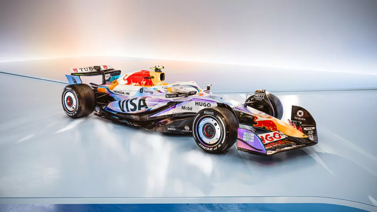 The Future of Racing: Racing Bulls Unveils Cutting-Edge Holographic Livery for F1 Las Vegas Grand Prix