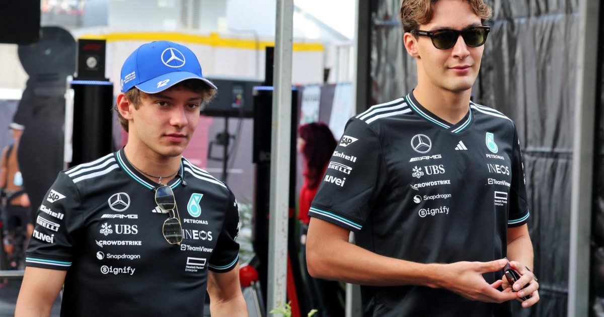 George Russell Aims High: Raising the Bar for Kimi Antonelli in F1 Sophomore Season