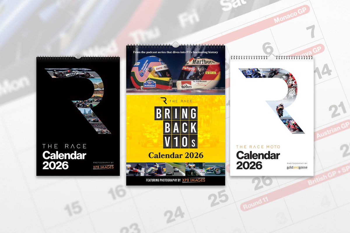 Rev Up Your Savings: 20% Off The Race's 2026 F1, MotoGP, and BBV10s Calendars