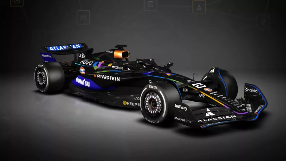 Williams to race in special ‘all-black’ livery at F1 Las Vegas GP